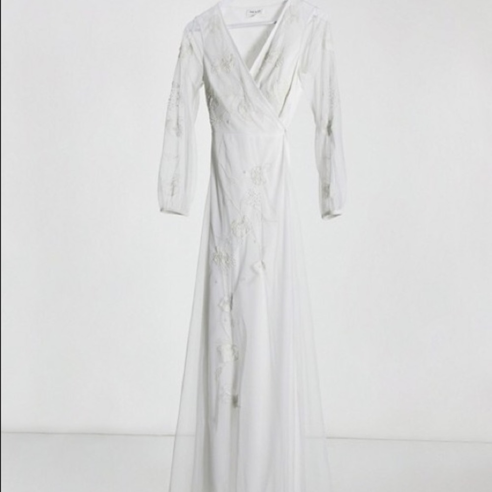 ASOS Frock and Frill White Dress 4 Wedding